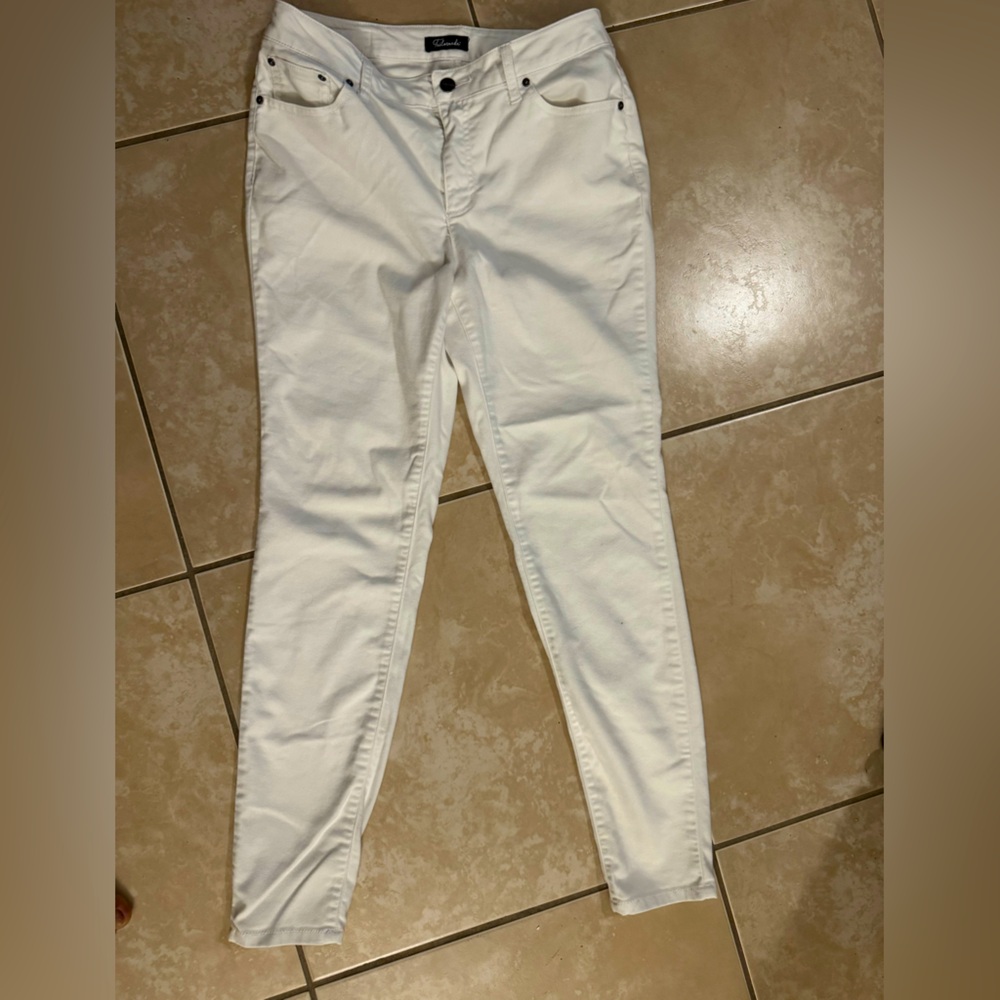 White Skinny Jeans Size 8